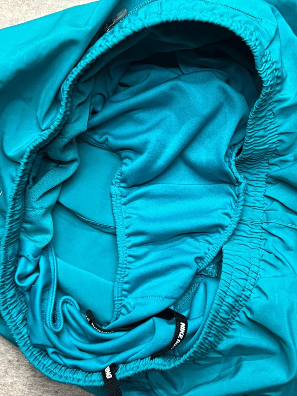 Nike Dri-Fit Teal Green Lined Nike Running Athletic Activewear Shorts Size XS - Picture 7 of 10